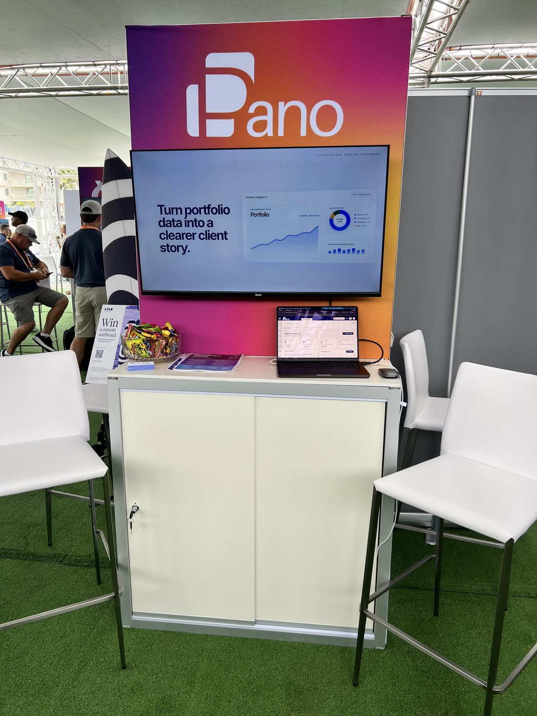 The Pano stand at Future Proof 2026